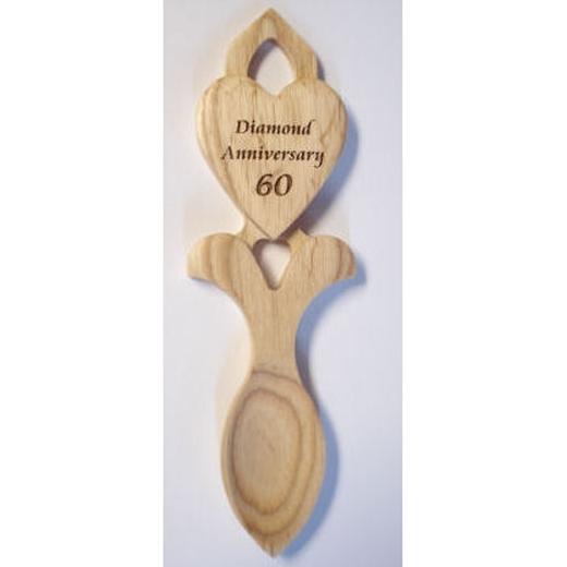 C20L - 60th / Diamond Anniversary - Welsh Lovespoon