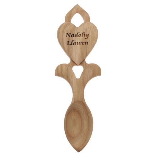 Welsh Lovespoon - Nadolig Llawen Love Spoon