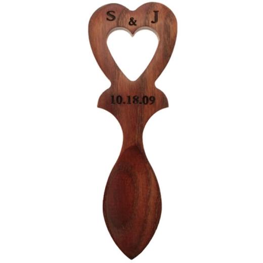 20 + Engraved Lovespoon Favours - Full Size HJ4M